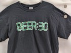 Beer 30 Black Short Sleeve T Shirt Size Xl    Jr