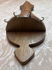 Vintage Hanging Wooden Letter   Key Holder  Cottage Core 