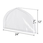 Zilink Clear Shoulder Covers For Clothes  set Of 30  Breathable Clothes Dust    
