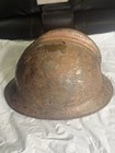 Antique Wwi Adrian-style Steel Military Helmet  World War I Era  Circa 1915   1918