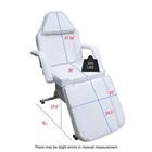 Massage Table Beauty Bed Tattoo Chair Facial Salon Barber 3 Sections Pu Leather