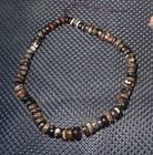 Magic Energy Tibetan Top Old Agate Abacus Dzi Bead Elegant Prayer Strand Amulet