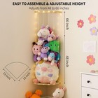 Putska Corner Stuffed Animal Storage Organizer - Stuffed Animal Holder  Stuffy
