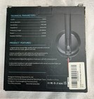 Nubwo Hw03 Computer Gaming Pc Usb Black Red Headset With Mic New In Open Box