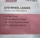 Case 621g Wheel Loader Diecast 1 50 Scale Model - Ertl Zfn44134