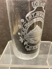 Mt  Hood Brewing Co  Pre-prohibition Etched Beer Glass
