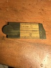Rare Boxwood Stanley   13 1 2 Folding 6    Caliper Rule W  Brass Hinge Unmolested
