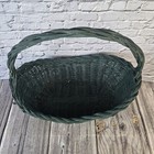 Vintage Large Gren Wicker Basket