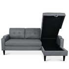 Sofa Living Room Couch Modern Loveseat Sectional Convertible With Bed And Storag