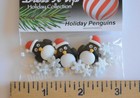 Holiday Penguins W Snowflakes   Winter Crafts   Dress It Up   Flat Back Penguins