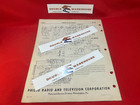 May 1939 Philco Radio Service Bulletin No  324 Models 40-150  40-155