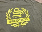 Shoyoroll Tshirt Crown   Banner Logo Jiu Jitsu Green   Yellow Men   s L