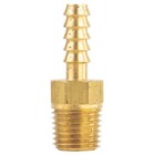 Brass Hose Barbs 1 4  Male Npt For 1 4  Id Hoses Barbed Fitting Air Fuel 2 Pack