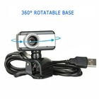480p Webcam Usb 2 0 Web Camera Built-in Microphone For Windows Pc