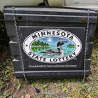 Rare Vintage Minnesota State Lottery Loon Lighted Sign Instant Games