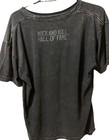 Vintage Charcoal Gray Elvis Presley Rock   Roll H o f Official Licensed Size L