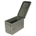 50 Cal Ammo Can - 12  X 6 125  X 7 25  - Airtight Military Storage Box-od Green