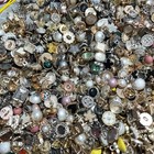 Mixed Vintage Style Buttons Lot 50 Estate Sale Craft Diy Supplies