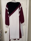 Vtg Murphy Robes Church Choir Maroon Red Robe Embroidered Rare