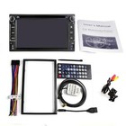 6 2  2 Din Gps  Car Stereo Radio Cd Dvd Player Bluetooth Usb tf fm W rear Camera