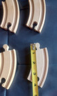 Wooden Train Track  6pcs  Small Curved Brio thomas Compatible