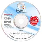 System Rescue Cd Pc Computer Maintenance Diagnostic Repair Data Recovery Boot Cd