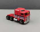 Vintage 1981 Matchbox Convoy 1 90 Red Kenworth Aerodyne Cabover Semi Truck