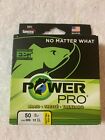  lot Of 2  Power Pro Braided Line 50lb  X 300yds High Vis Yellow 600 Yds Total 
