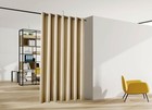 Blackout Room Divider Curtain Panel Privacy Screen Thermal Insulated Cappuccino