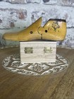 Vintage Wooden Shoe Last Form Cobbler Mold 5c 110 Hinged Primitive Decor