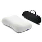 Travel Memory Foam Neck Pillow Compact Portable Sleeping Support Black