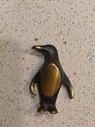 Penguin Fugurine Lot Of 4 Brass Metal Bronze Scotland Vintage