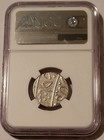 India Bombay Presidency 1827 Poona Nagphani Shah Alam Ii Silver Rupee Au58 Ngc
