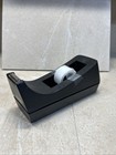 3m Scotch Single Roll Tape Dispenser C-38 Vtg 1986 Black Works Vintage Usa