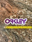 Oakley Purple Sticker - Surf Ski Snowboard Ocean Mountain Sports Gear