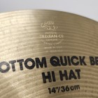 Zildjian  Cymbal Avedis Bottom Quick Beat Hi Hat 14  Bottom Only 