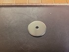 1 25 In Round Pewter Cabinet Knob Backplate-new Old Stock