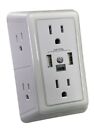 Multi Plug Outlet -  6 Outlet Extender  2 Usb Ports 1 Usb-c   Touch Night Light