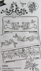 Aunt Martha s Hot Iron Transfer 3836 Hummingbirds Flowers Embroidery Pattern New