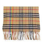 Burberry Rainbow Check Scarf - Check Cashmere