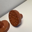 Vintage Round 2    Cookie Stamp Sun Moon Stars Set Christmas Terracotta Rycraft