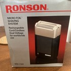 Vintage Ronson Micro Foil Shaving System  Electric Shaver Model Rfd-1   Nib