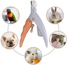 Professional Pet Nail Clipper Scissors With Led Light Cat Dog Nail Clipper