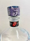Rolling Stones Bar Hot Lips Anniversary Empty Whiskey Bottle Decanter Stopper