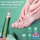 Manicure Kit For Women Men Baby  Eletorot Professional Pedicure Nail File  8 