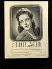 Eleanor Steber 1942 Booking Ad Musical Performer Concert Soprano