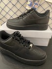 New Nike Air Force 1  07 Shoes Triple Black Men s Size