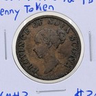 1843 Nova Scotia Half Penny Token Km 3