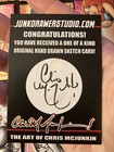 Baroness Busty Gi Joe Sketch Card Original Art Aceo Chris Mcjunkin New Sexy Hot 