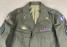 Wwii Ww2 U s  Army Air Force Enlisted Ike Jacket Sz 40s 1944 Laundry Number
